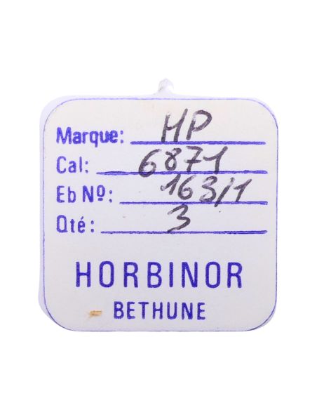 HP 6871 - 163/1 Tube de centre (à l'unité) - Center pipe (per unit)