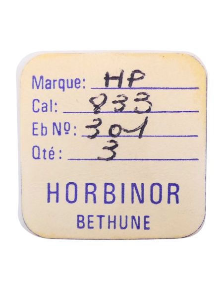 HP 833 - 301 Raquette pour spiral plat (à l'unité) - Regulator for flat hairspring (per unit)