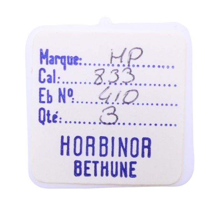 HP 833 - 410 Pignon de remontoir (à l'unité) - Winding pinion (per unit)