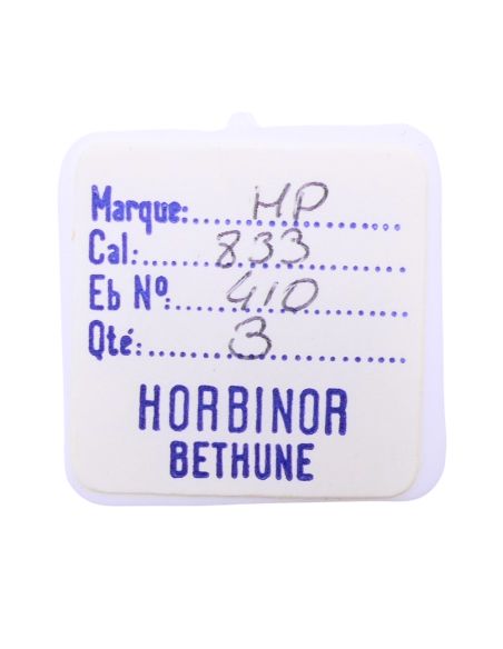 HP 833 - 410 Pignon de remontoir (à l'unité) - Winding pinion (per unit)