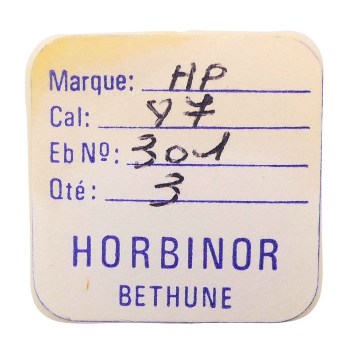 HP 87 - 301 Raquette pour spiral plat (à l'unité) - Regulator for flat hairspring (per unit)