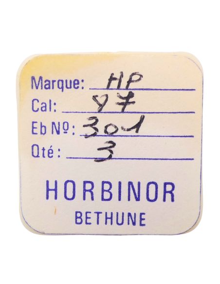 HP 87 - 301 Raquette pour spiral plat (à l'unité) - Regulator for flat hairspring (per unit)