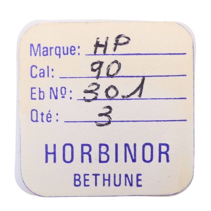 HP 90 - 301 Raquette pour spiral plat (à l'unité) - Regulator for flat hairspring (per unit)