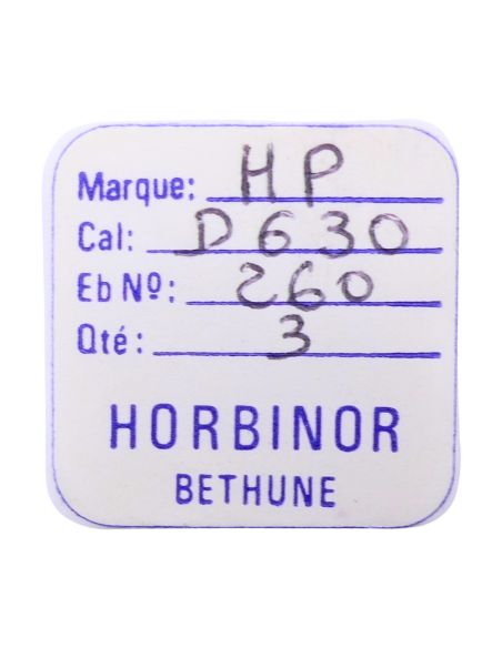 HP D630 - 260 Roue de minuterie (à l'unité) - Minute wheel (per unit)