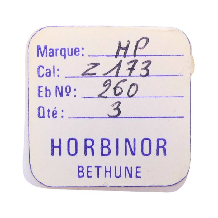 HP Z173 - 260 Roue de minuterie (à l'unité) - Minute wheel (per unit)