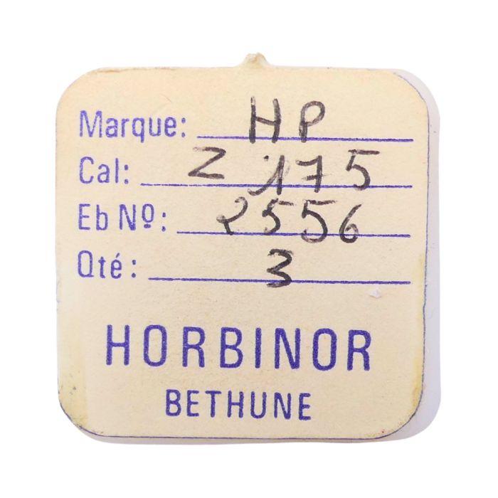 HP Z175 - 2556 Roue entraineuse de l'étoile et de l'indicateur de quantième (à l'unité) - Date star and indicator driving wheel 