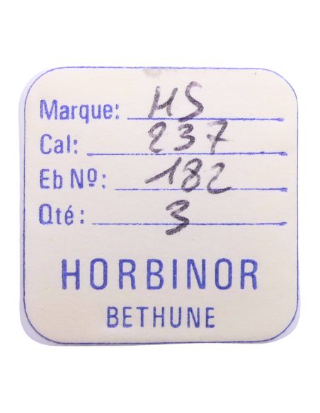 HS 237 - 182 barillet avec couvercle (sans arbre) (à l'unité) - Barrel and cover (without arbor) (per unit)