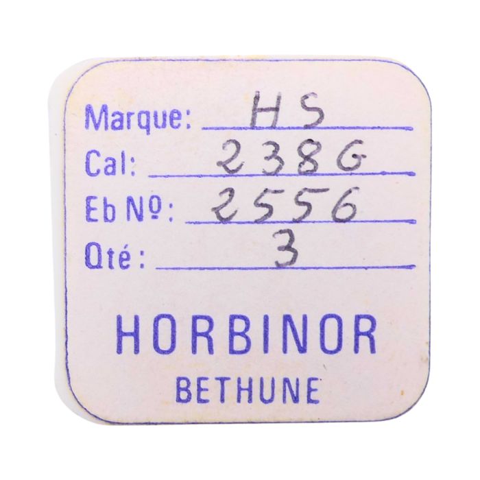 HS 238G - 2556 Roue entraineuse de l'étoile et de l'indicateur de quantième (à l'unité) - Date star and indicator driving wheel 