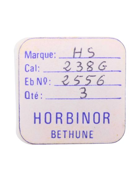 HS 238G - 2556 Roue entraineuse de l'étoile et de l'indicateur de quantième (à l'unité) - Date star and indicator driving wheel 