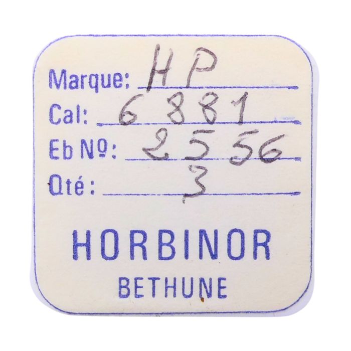 HS 6881 - 2556 Roue entraineuse de l'étoile et de l'indicateur de quantième (à l'unité) - Date star and indicator driving wheel 