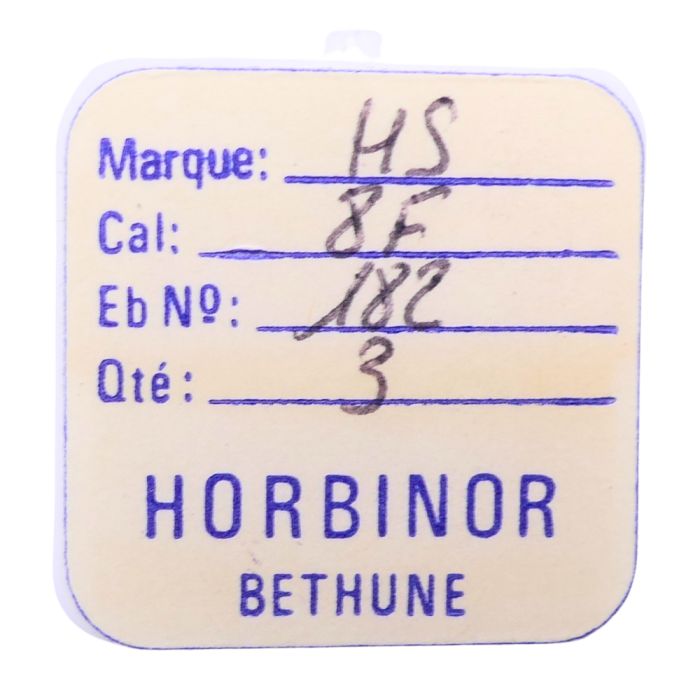 HS 8F - 182 barillet avec couvercle (sans arbre) (à l'unité) - Barrel and cover (without arbor) (per unit)