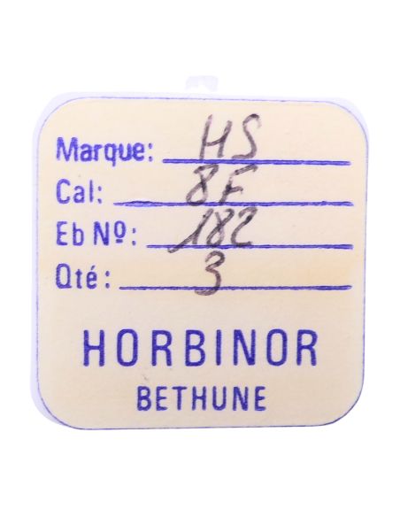 HS 8F - 182 barillet avec couvercle (sans arbre) (à l'unité) - Barrel and cover (without arbor) (per unit)