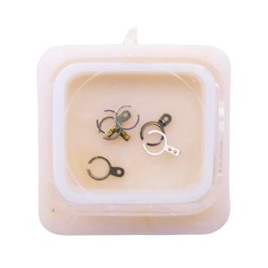 HS 8F - 307 Raquette avec porte-piton mobile pour spiral plat (à l'unité) - Regulator with adjustable stud holder for flat hairs