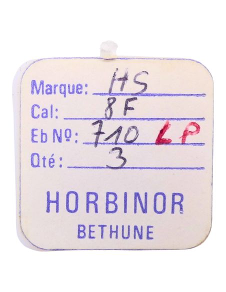 HS 8F - 710 Ancre montée (à l'unité) - Jewelled pallet fork and staff (per unit)