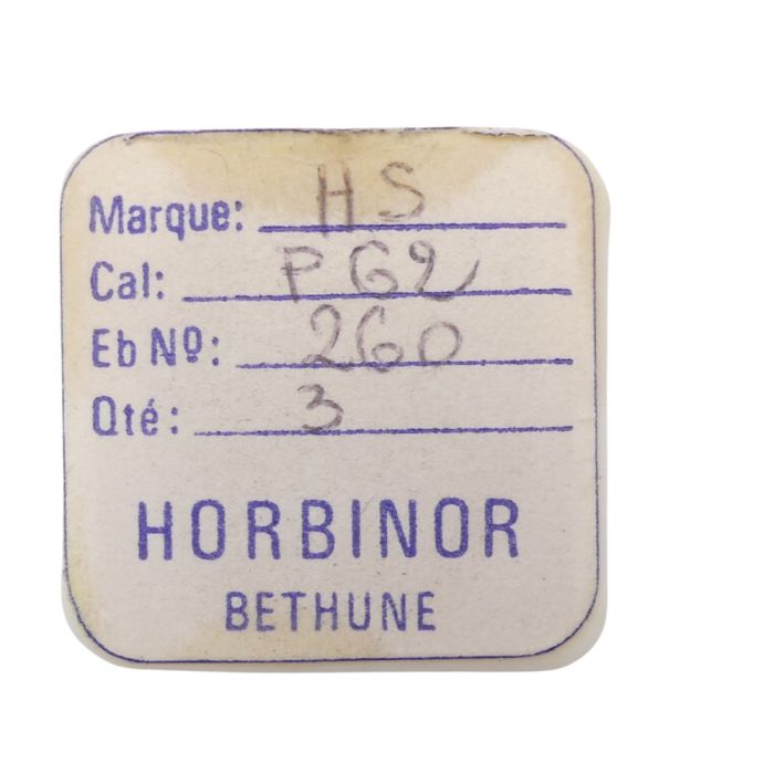 HS P62 - 260 Roue de minuterie (à l'unité) - Minute wheel (per unit)