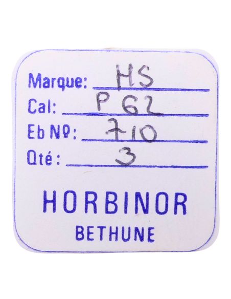 HS P62 - 710 Ancre montée (à l'unité) - Jewelled pallet fork and staff (per unit)