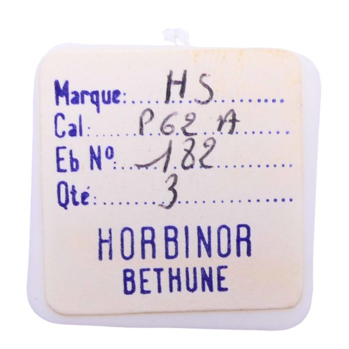 HS P62A - 182 barillet avec couvercle (sans arbre) (à l'unité) - Barrel and cover (without arbor) (per unit)