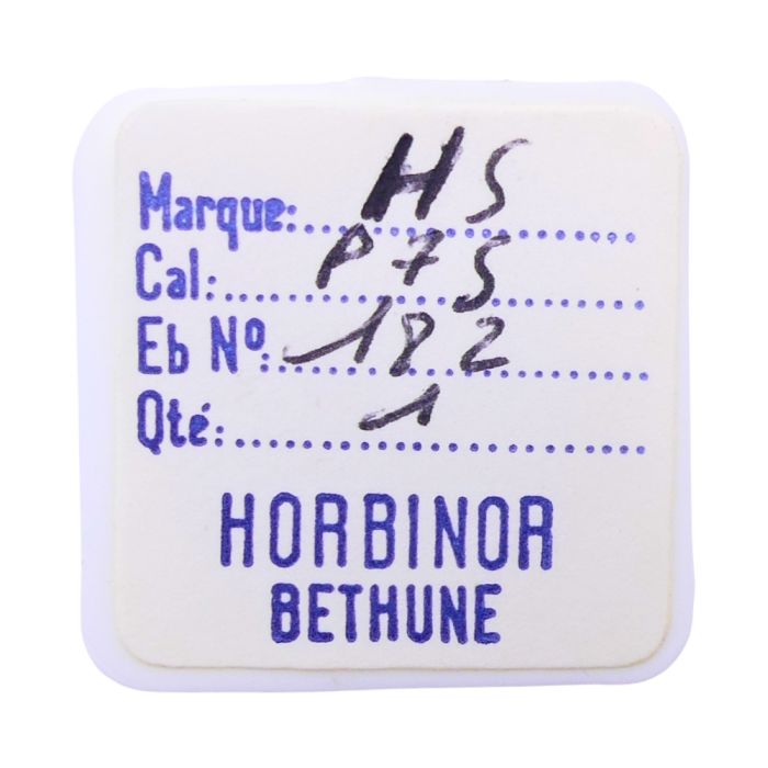 HS P75 - 182 barillet avec couvercle (sans arbre) (à l'unité) - Barrel and cover (without arbor) (per unit)