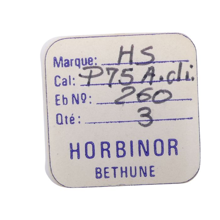 HS P75ADI - 260 Roue de minuterie (à l'unité) - Minute wheel (per unit)