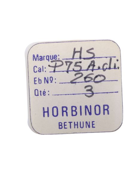 HS P75ADI - 260 Roue de minuterie (à l'unité) - Minute wheel (per unit)