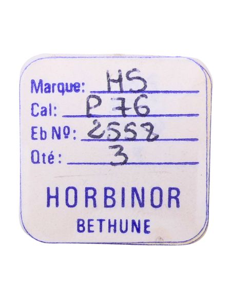 HS P76 - 2558 Roue des heures double denture (à l'unité) - Double toothing hour wheel (per unit)