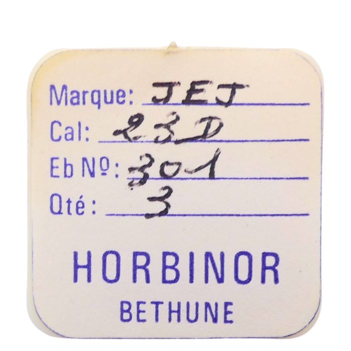JEJ 23D - 301 Raquette pour spiral plat (à l'unité) - Regulator for flat hairspring (per unit)