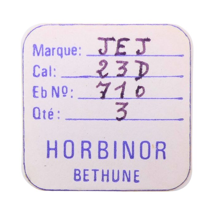 JEJ 23D - 710 Ancre montée (à l'unité) - Jewelled pallet fork and staff (per unit)