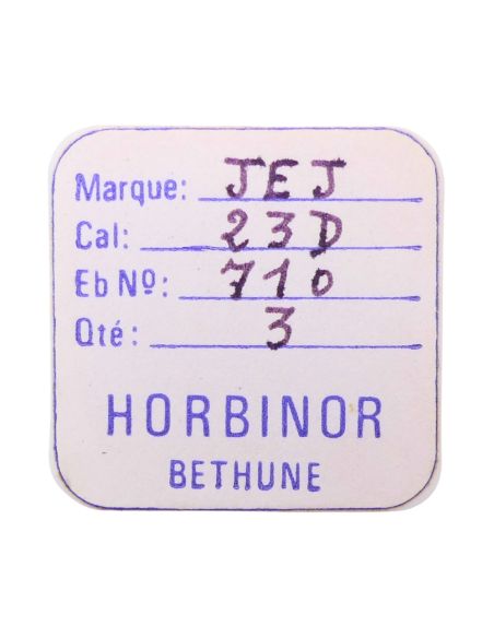 JEJ 23D - 710 Ancre montée (à l'unité) - Jewelled pallet fork and staff (per unit)