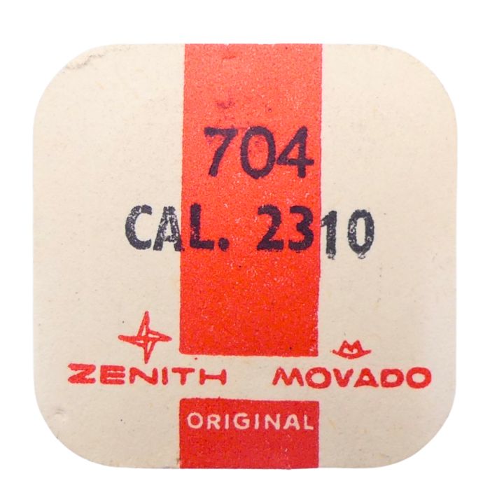 Zenith 2310 - 704 Roue d'ancre pivotée pour contre-pivot dessus (à l'unité) - Escape wheel and pinion pivoted for upper end-piec