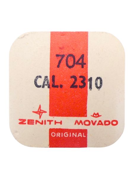 Zenith 2310 - 704 Roue d'ancre pivotée pour contre-pivot dessus (à l'unité) - Escape wheel and pinion pivoted for upper end-piec