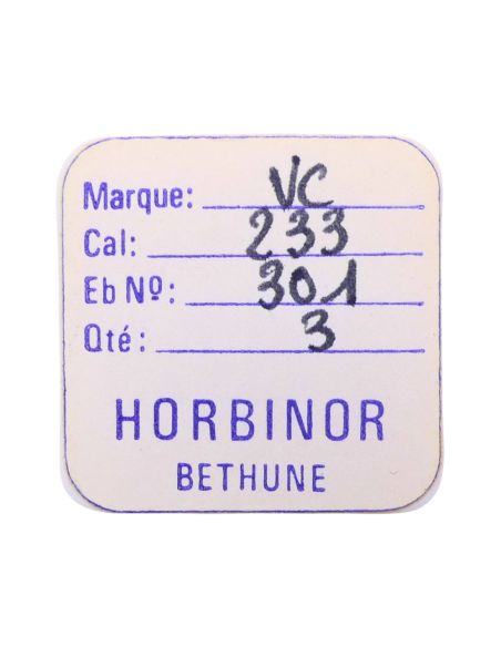 Cupillard 233 - 301 Raquette pour spiral plat (à l'unité) - Regulator for flat hairspring (per unit)