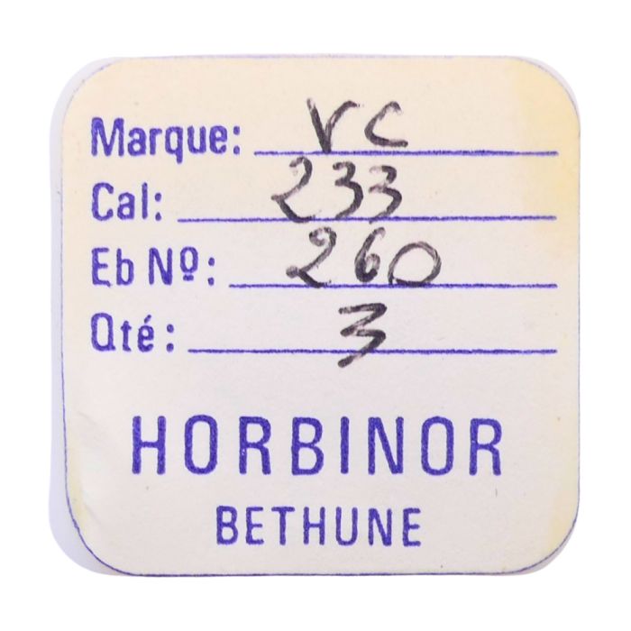 Cupillard 233 - 260 Roue de minuterie (à l'unité) - Minute wheel (per unit)