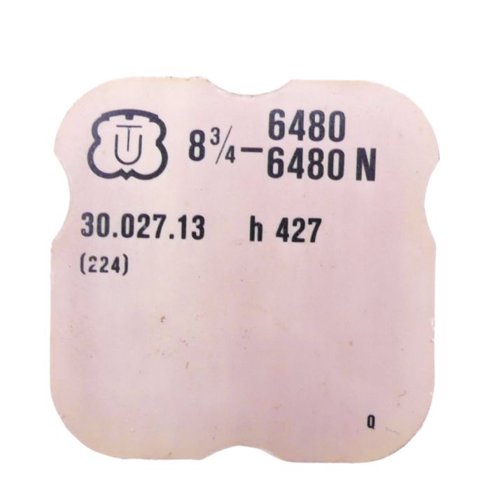 Unitas 6480/6480N - 224 Roue de seconde long pivot - Fourth wheel and pinion with second hand bit