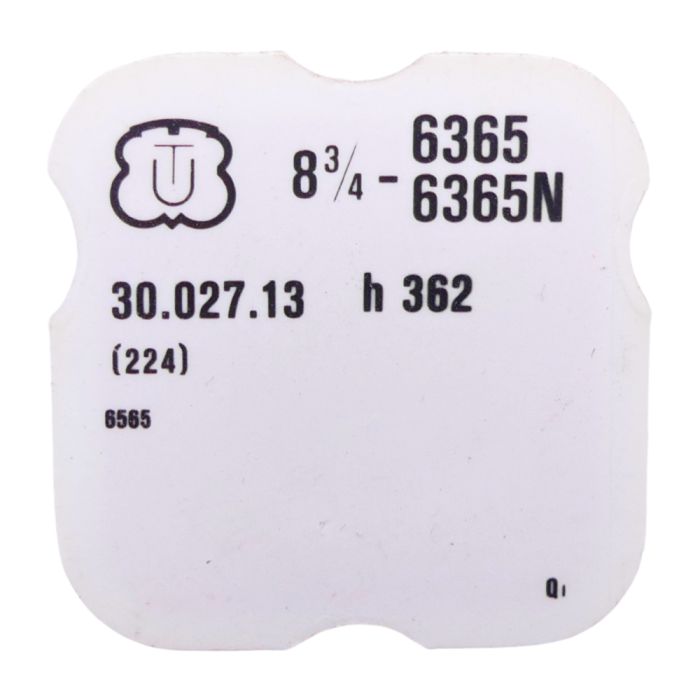 Unitas 6365/6365N - 224 Roue de seconde long pivot - Fourth wheel and pinion with second hand bit