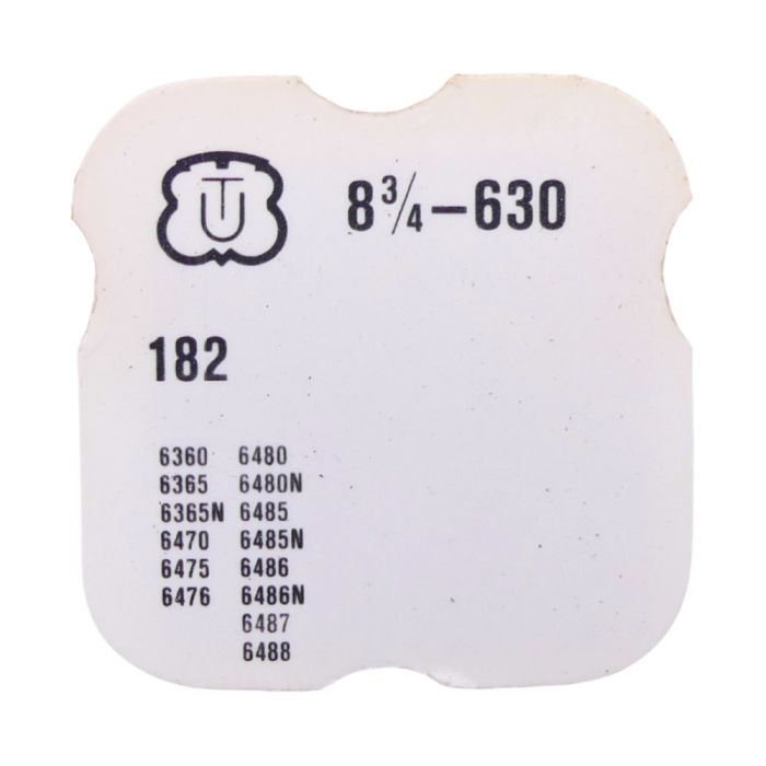 Unitas 630 - 182 barillet avec couvercle (sans arbre) (à l'unité) - Barrel and cover (without arbor) (per unit)