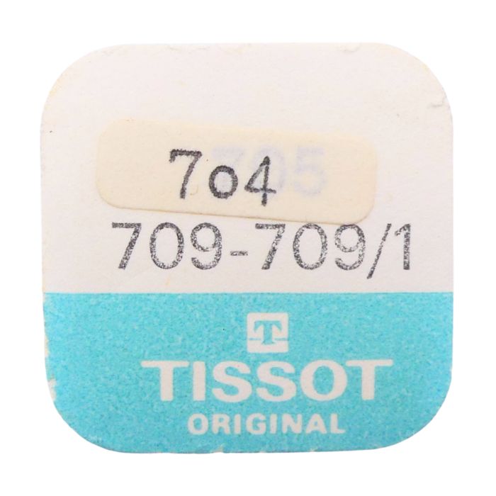Tissot 709-709/1 - 704 Roue d'ancre pivotée pour contre-pivot dessus (à l'unité) - Escape wheel and pinion pivoted for upper end
