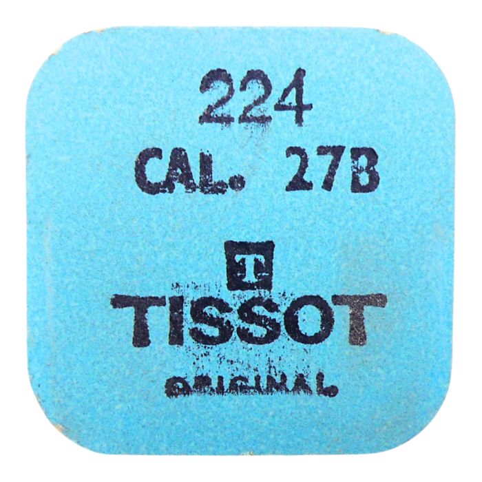 Tissot 27B - 224 Roue de seconde long pivot - Fourth wheel and pinion with second hand bit