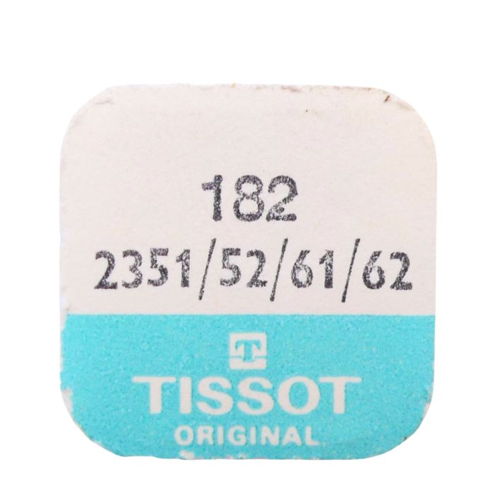 Tissot 2351/52/61/62 - 182 barillet avec couvercle (sans arbre) (à l'unité) - Barrel and cover (without arbor) (per unit)
