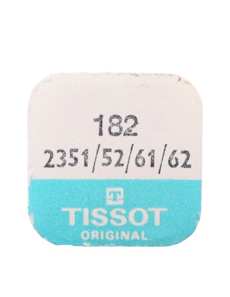 Tissot 2351/52/61/62 - 182 barillet avec couvercle (sans arbre) (à l'unité) - Barrel and cover (without arbor) (per unit)