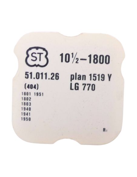 ST 1800 - 404 Tige pour boite étanche (partie mouvement) (à l'unité) - Stem for waterproof case (movement portion) (per unit)