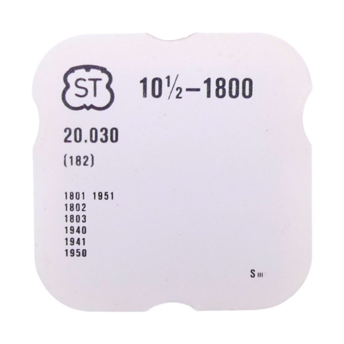 ST 1800 - 182 barillet avec couvercle (sans arbre) (à l'unité) - Barrel and cover (without arbor) (per unit)