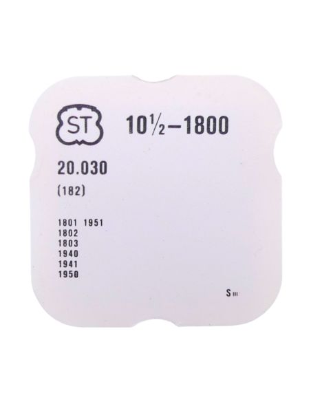 ST 1800 - 182 barillet avec couvercle (sans arbre) (à l'unité) - Barrel and cover (without arbor) (per unit)