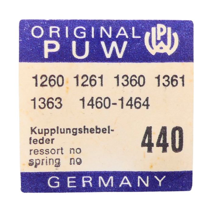 PUW 1260 - 440 Ressort de bascule (à l'unité) - Stud (per unit)