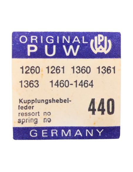 PUW 1260 - 440 Ressort de bascule (à l'unité) - Stud (per unit)