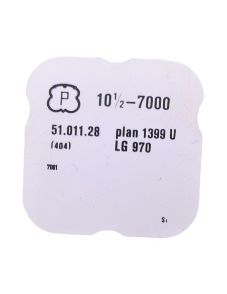 Peseux 7000 - 404 Tige pour boite étanche (partie mouvement) (à l'unité) - Stem for waterproof case (movement portion) (per unit