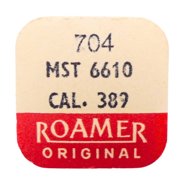 Roamer 389 - 704 Roue d'ancre pivotée pour contre-pivot dessus (à l'unité) - Escape wheel and pinion pivoted for upper end-piece
