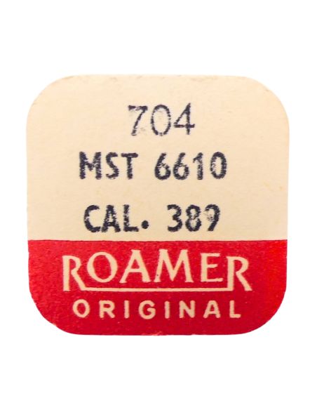 Roamer 389 - 704 Roue d'ancre pivotée pour contre-pivot dessus (à l'unité) - Escape wheel and pinion pivoted for upper end-piece