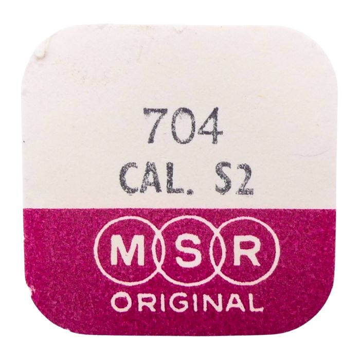 MSR S2 - 704 Roue d'ancre pivotée pour contre-pivot dessus (à l'unité) - Escape wheel and pinion pivoted for upper end-piece (pe