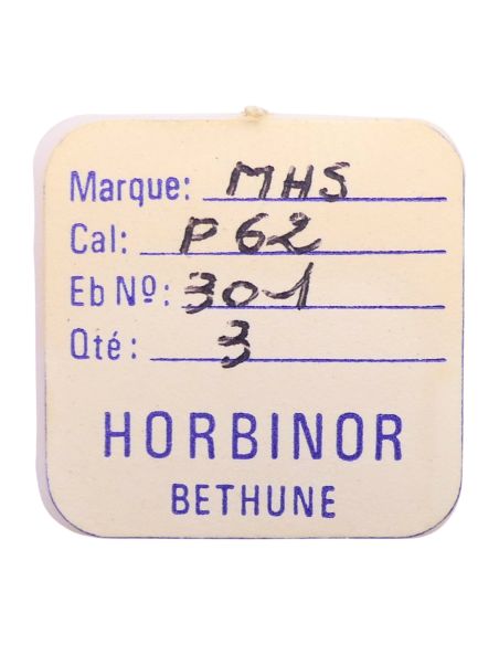 MHS P62 - 301 Raquette pour spiral plat (à l'unité) - Regulator for flat hairspring (per unit)