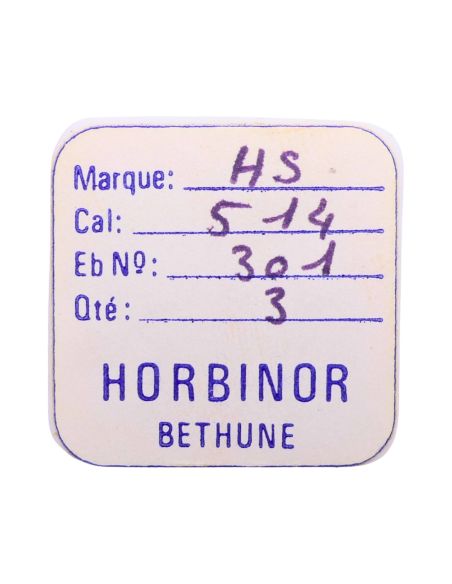 MHS 514 - 301 Raquette pour spiral plat (à l'unité) - Regulator for flat hairspring (per unit)